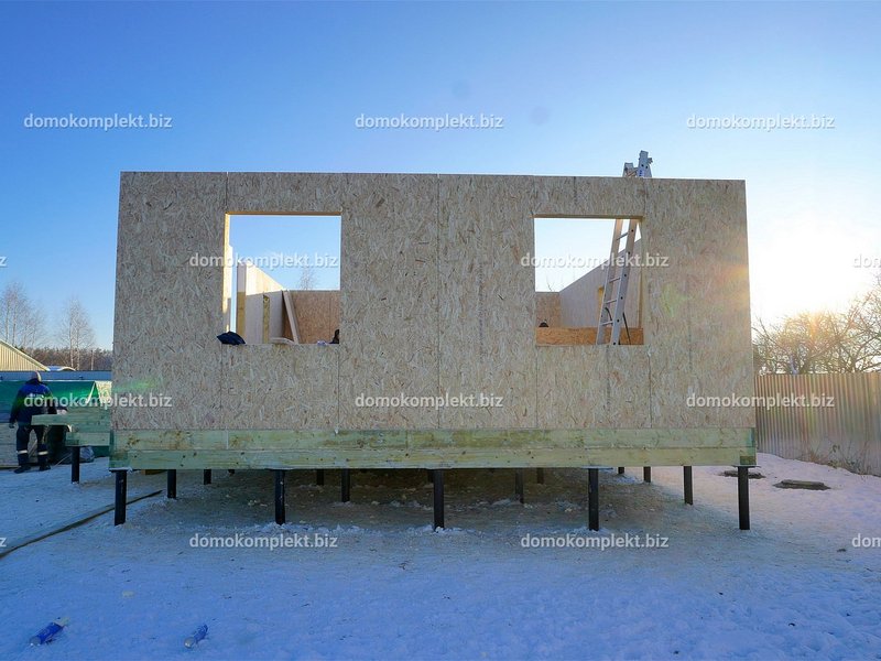 Строительство дома в деревне Сурово Егорьевскии район